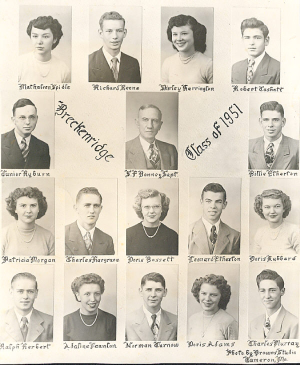 [Breckenridge High School 1951]