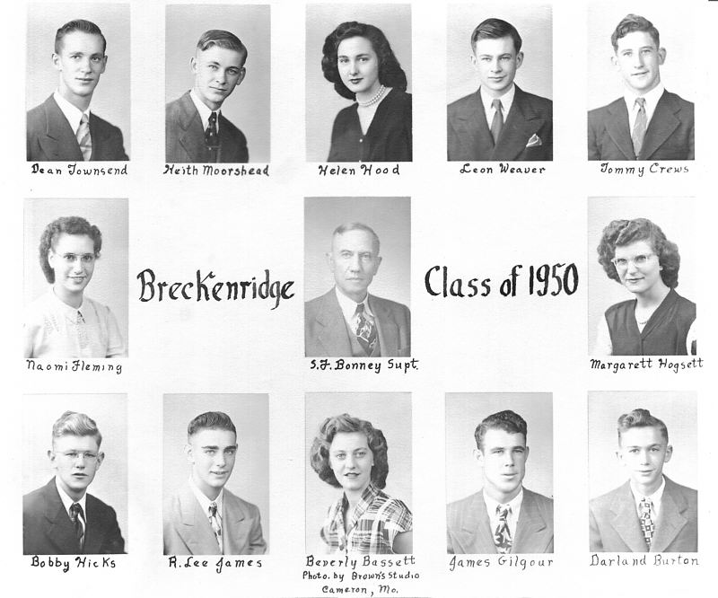 [Breckenridge High School 1950]