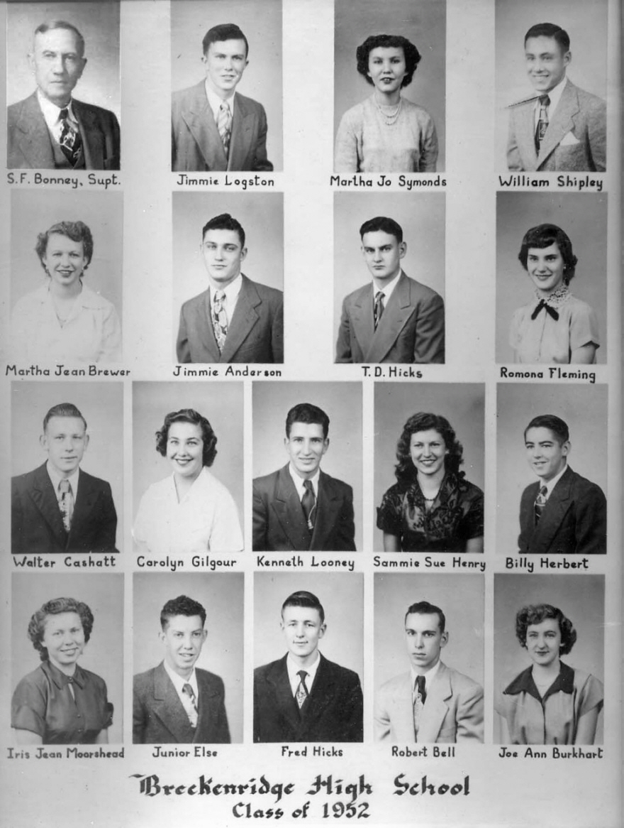 [Breckenridge High School 1952]