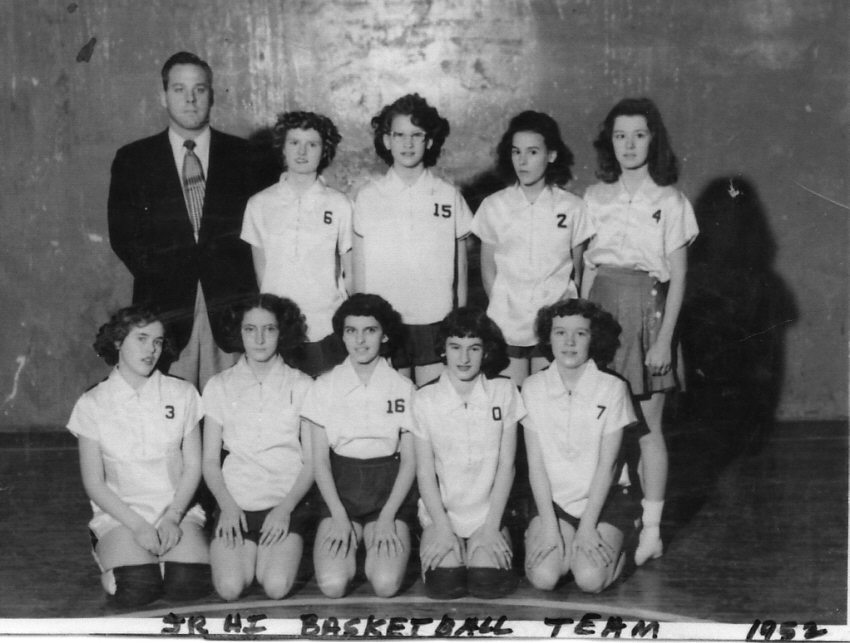 [Girls Jr. High Basketball, Breckenridge School 1952]