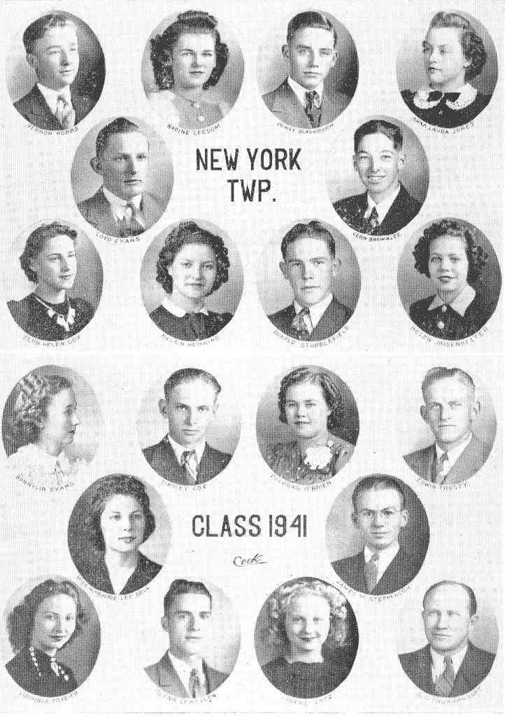 [New York High School, Class of 1941]