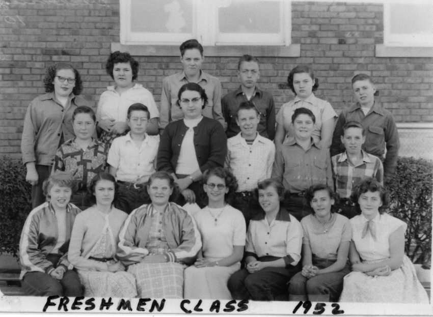 [Freshman class, Breckenridge School 1952]