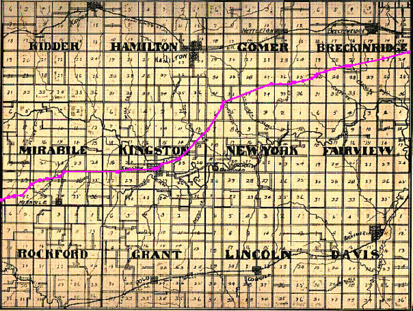 [Caldwell Co. Road survey, 1843]