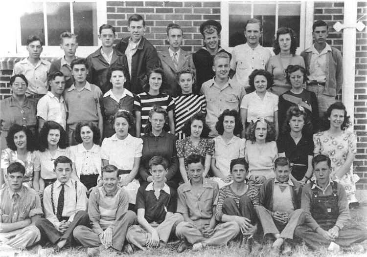 [Lock Springs High School 1943-44]