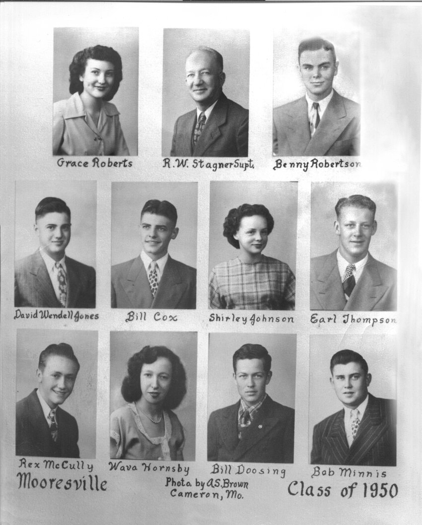 [Mooresville High School 1950]